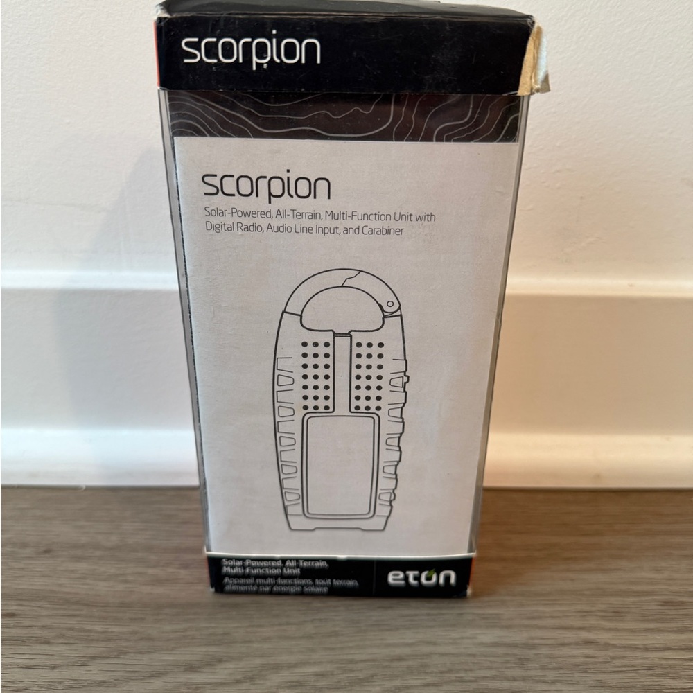 Eton Scorpion Solar Powered, All Terrain, Multi Function Unit